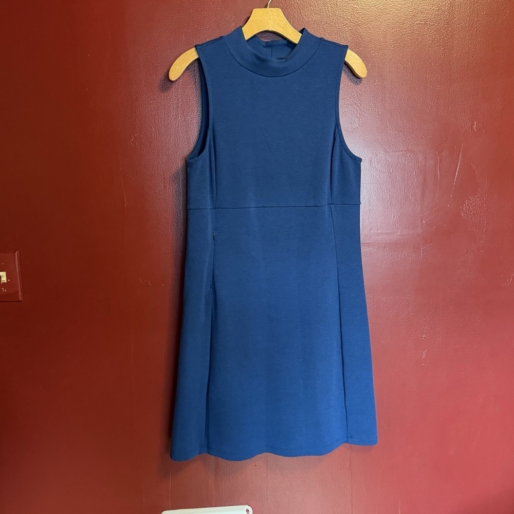 Title Nine Blue Athletic Dress Size M Sleeveless Sporty Outdoor Summer